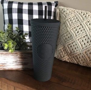 Starbucks Matte Black Spike Tumbler- NEW